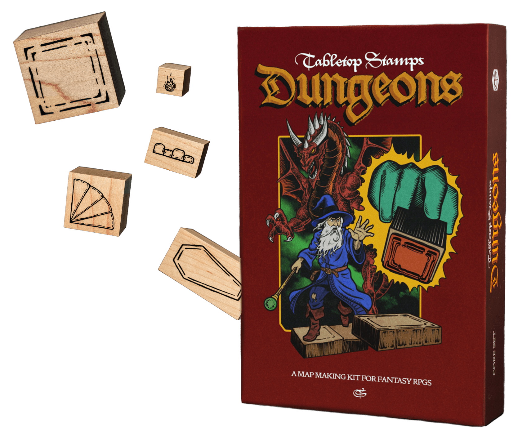 Tabletop Stamps: Dungeons Preview